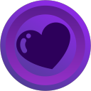 PurpleRadio💜 Discord Bot Logo