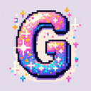 Glitter Text Discord Bot Logo