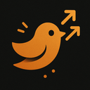 X FollowUp (Twitter) Discord Bot Logo
