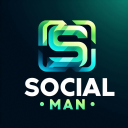 Social Man Discord Bot Logo