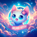Helper Kitty Discord Bot Logo