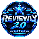 ★«╝ REVIEWLY ╚»★ 𝟐.𝟎 Discord Bot Logo