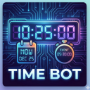 Time Bot Discord Bot Logo