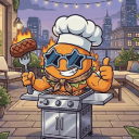 Funky Griller Discord Bot Logo