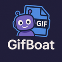 GifBoat Discord Bot Logo