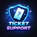TICKET BOT Discord Bot Logo