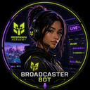Broadcaster Bot Discord Bot Logo