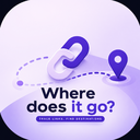 Where does it go? Discord Bot Logo