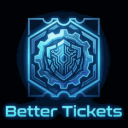 Better tickets Discord Bot Logo