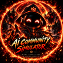 🌌AI Community Simulator Discord Bot Logo
