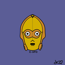 C-3PO Discord Bot Logo