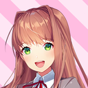 Monika🔥 Discord Bot Logo