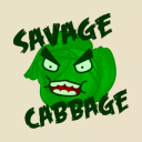 Savage Cabbage Discord Bot Logo