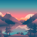 Mountain Lake Discord Bot Logo