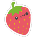 Strawberry Discord Bot Logo