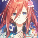 Nakano Miku Discord Bot Logo