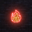 Extinguished Fire Discord Bot Logo