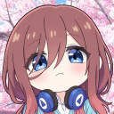 Miku Nakano ∬ Discord Bot Logo