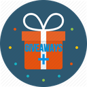Giveaways+ Discord Bot Logo