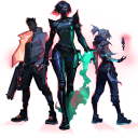 Valorant Agents Discord Bot Logo