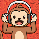 MonkeeMusic Discord Bot Logo