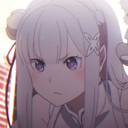 Emilia ♡(˃͈ દ ˂͈ ༶ ) Discord Bot Logo