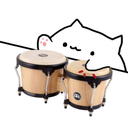 Bongo Cat Discord Bot Logo