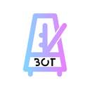 메트로놈[metronome] 𝓥2 Discord Bot Logo