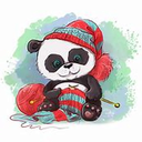 PANDA BOII Discord Bot Logo