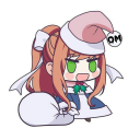 Monika-Chan Discord Bot Logo