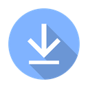 Channel Attachments Downloader Discord Bot Logo