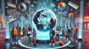 VibeWorld [2026] 🌎⚡👾 Discord Server Banner