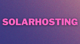 Solar Hosting Discord Server Banner