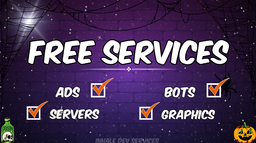 🎃 INHALE DEV SERVICES Discord Server Banner