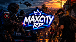 MAXCITY RP ツ Discord Server Banner
