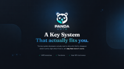 Panda Key System 🔑 Discord Server Banner