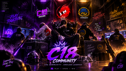🌟C₁₈ ಇ Community𓂃🖊 Discord Server Banner