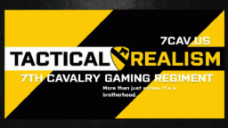 7th Cavalry Gaming Regiment Discord Server Banner