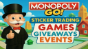 Monopoly GO! Sticker Trading Discord Server Banner