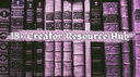 Creator Resource Hub Discord Server Banner