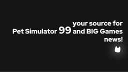 Pet Simulator News Discord Server Banner