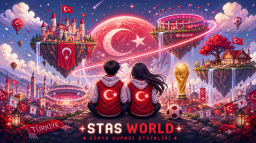 STAS WORLD 🔮 DESTEK & OYUN Discord Server Banner