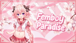 Femboy Paradise🌸 Discord Server Banner
