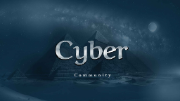 Cyber Community 🪐 Discord Server Banner