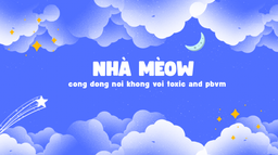 NHA MEOW✦ Discord Server Banner