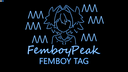 🔵 Femboy Peak 🔵 (Blue Femboy Tag) Discord Server Banner