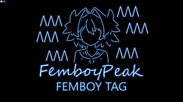 🔵 Femboy Peak 🔵 (Blue Femboy Tag) Discord Server Banner