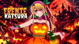 Frente Katsura 🎃 Halloween┆໒ Social 👻 Discord Server Banner