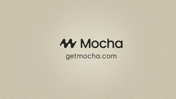 Mocha Discord Server Banner