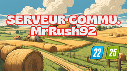 🌾 Serveur commu. de MrRush92 Discord Server Banner